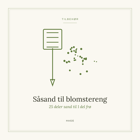 Frøpose fra SpireLykke — Såsand til blomstereng